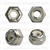8-32 Nylon Insert Lock Nut 18-8 Stainless Steel