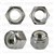 1/2-13 Nylon Insert Lock Nut 18-8 Stainless Steel