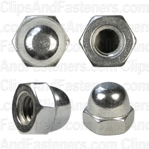 5/16-18 Acorn Nut 18-8 Stainless Steel