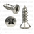 12 X 3/4 Phil Oval Hd. Tap Screw 18-8