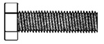 1/2-13 X 1 1/4 Hex Head Cap Screw 18-8 Stainless