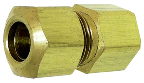 Brass Female Connector 1/8 Tube Size 1/8 Thread