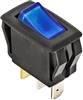 Illuminated Rocker Switch-Blue