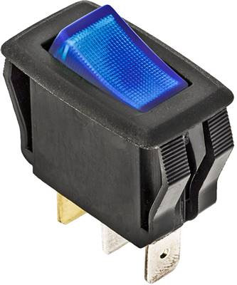 Illuminated Rocker Switch-Blue