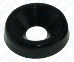 #6 Nylon Finishing Washer - Black