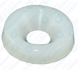 #8 Nylon Finishing Washer - Natural