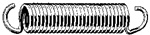 Extension Spring 2.656 Length .080 Wire Size