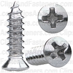 Phillips Oval Head Tap Screw 8 X 5/8 6 Head