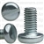 Metric Pan Head Machine Screw 6X12 mm