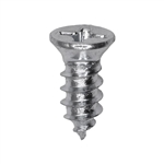 #8 X 7/16" Phillips Flat #6 Head Tapping Screw Zinc