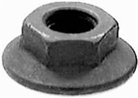 M6-1.0 Metric Spin Lock Nuts With Serrations 17mm Flange