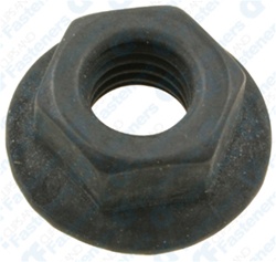 M8-1.25 Metric Spin Lock Nuts With Serrations 19mm Flange