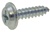 #8 X 5/8 Phillips Flat Top Washer Head Screws Zinc