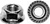 #8-32 USS Spin Lock Nuts With Serrations 15/32" Flange