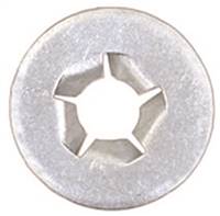 M6-1.M6-1.0 Pushnut Bolt Retainer 17mm O.D. Zinc