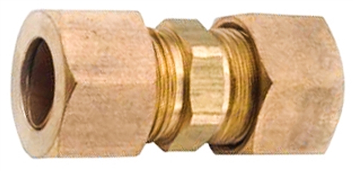 Brass Compression Union 1/8 Tube Size