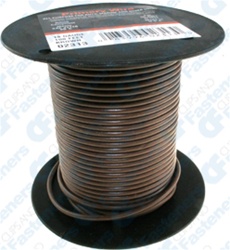 18 Gauge Brown 100 Ft Pvc Primary Wire