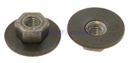 M5-.8 Free Spinning Washer Nut 19mm Od