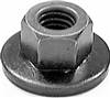 M6-1.0 Free Spinning Washer Nut 18mm Od