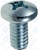 1/4-20 X 1/2 Phillips Pan Head M.S. Zinc