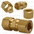 Brass Compression Union 3/8 Tube Size