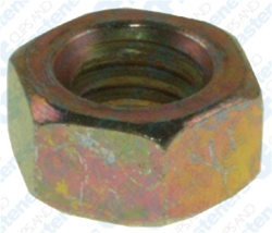 Gr 8 Hex Nut 5/16-18 Zinc & Yellow