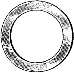 Copper Washer 7/16 I.D. 13/16 O.D. 1/16 Thick