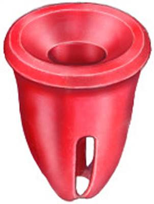 Tubular Nut (Nylon) For 5mm Stud 14mm Length