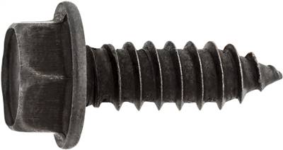 Hex Washer Head Tap Screw #14 X 3/4 Blk. Oxide