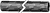 4Pk Dual Wall Heat Shrink Tubing 12-10 Gauge Black 12" Length