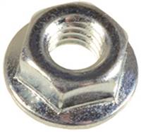 M6-1.0 Metric Spin Lock Nuts With Serrations 14mm Flange