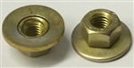 M6-1.0 Free Spinning Washer Nut 19mm Od