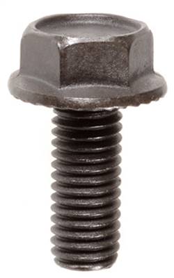 M8-1.25 X 20 Hex Flange Serrated Bolts Black Phosphate