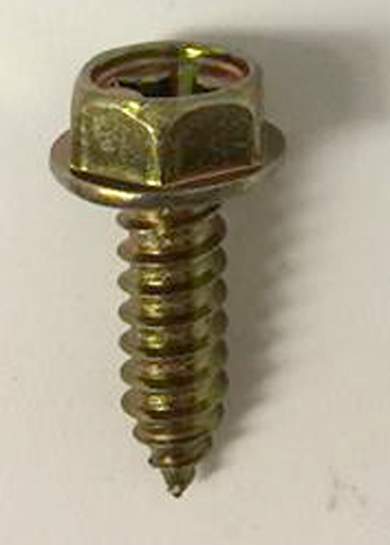 Phillips Hex Wash Head Tap Screw 6mm X 20mm