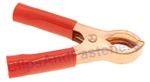 50 Amp Test Clips Red Insulation