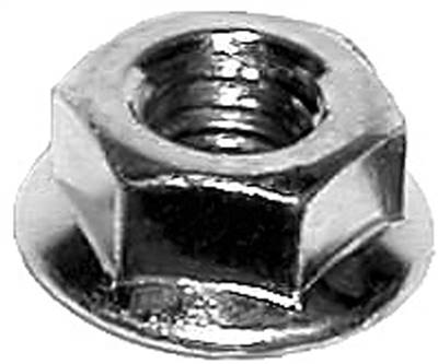 1/2"-13 USS Spin Lock Nuts With Serrations 1" Flange