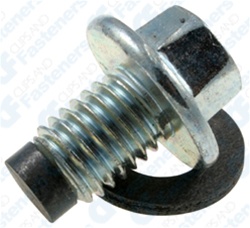 Magnetic Oil Drain Plug M12-1.75 W/Gasket