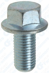 Jis Hex Flange Bolt M10-1.25 X 20mm Zinc