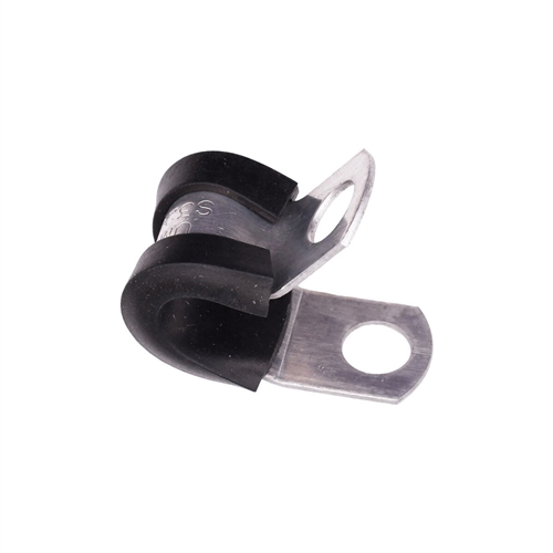 1/4" Diameter Neoprene Jacket Aluminum Tubing Clamp