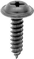 Phil Flat Wshr Hd Tap Screw 10 X 3/4 Black E Coat