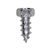 #12 X 1/2" Indented Hex Head Tapping Screws Zinc