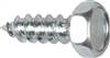 #14 X 3/4" Indented Hex Head Tapping Screws Zinc