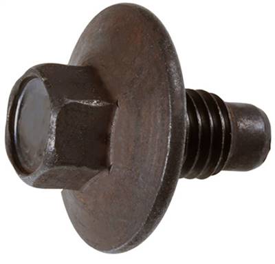 Oil Drain Plug W/Gasket M12-1.75 Thread Black