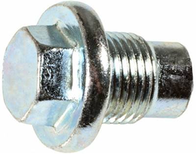 Oil Drain Plug W/Gasket M14-1.25 Thread Zinc