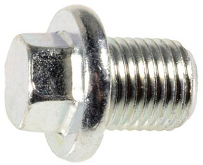 Oil Drain Plug W/Gasket M14-1.5 Thread Zinc