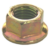 Hex Flange Nut M10-1.25 Thread 19mm Flange O.D.