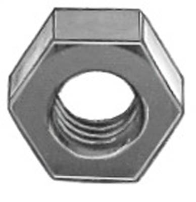 Nylon License Plate Nut 10mm Hex M6-1.0 X 20mm