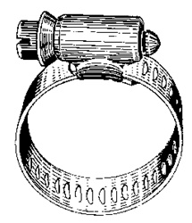 Hose Clamp Size #16 Partial Stainless