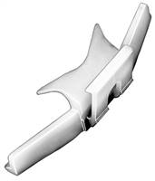 Honda Prelude Windshield Moulding Clip White