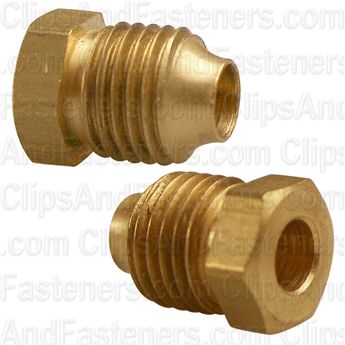 Brass Nut 3/16 Tube Size